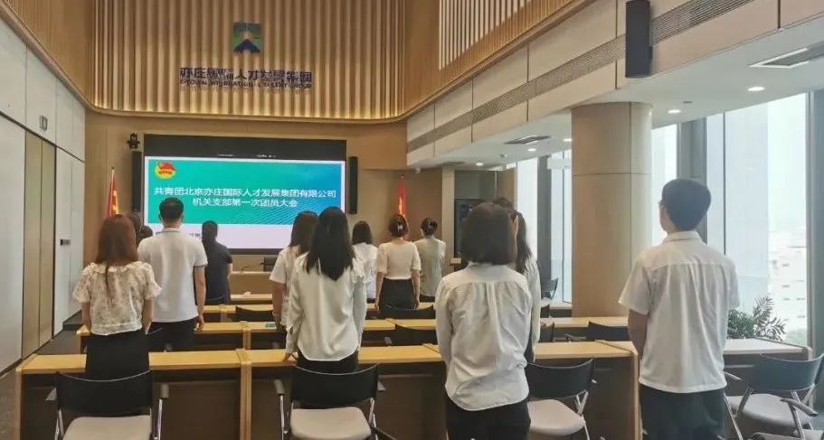 共青团北京亦庄国际人才发展集团有限公司机关支部第一次团员大会圆满召开